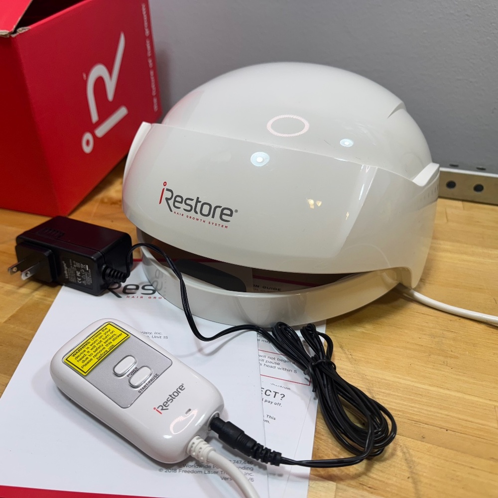 NEW iRestore LED Low Level Laser Therapy Helmet for Hair Loss   Brand: iRestore
